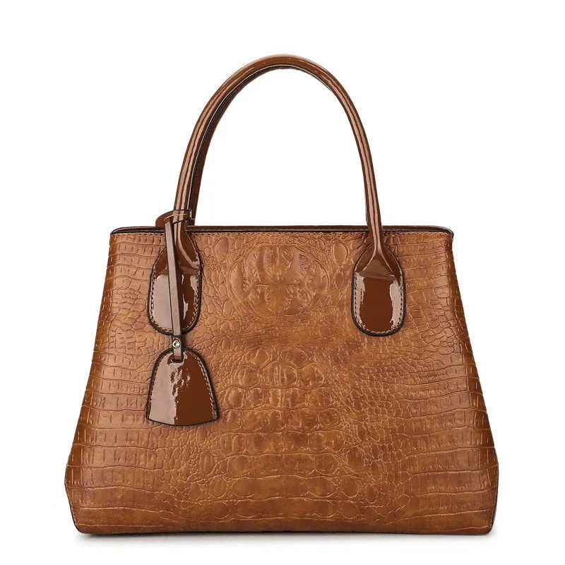 (20) Woman's Alligator Style luxury Shoulder Bag