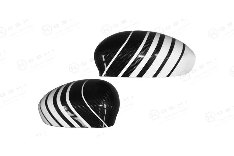 Abarth 500 / 595 / 695 & Abarth Punto Mirror Caps - Carbon Fibre