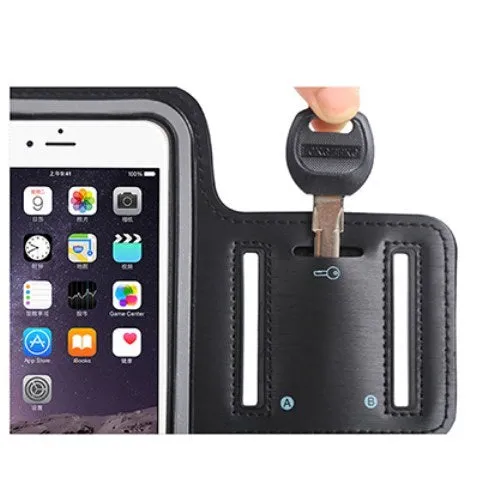 Armband Professional Cover Neoprene Waterproof Wraparound Sport with Buckle for BLU Bold N1 (2019) - Black