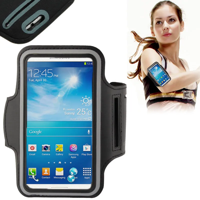 Armband Professional Cover Neoprene Waterproof Wraparound Sport with Buckle for BOLD N1 (2019) - Black