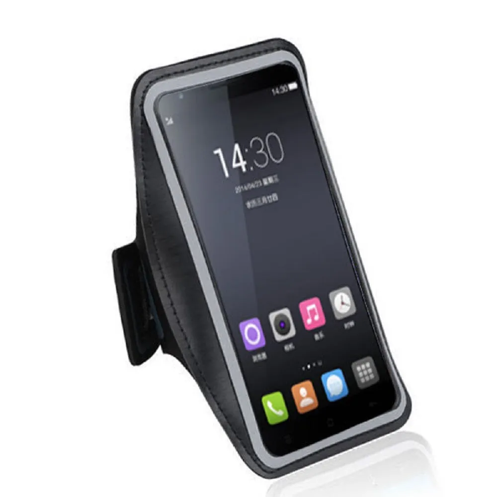 Armband Professional Cover Neoprene Waterproof Wraparound Sport with Buckle for BOLD N1 (2019) - Black