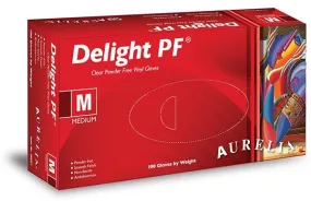 Aurelia Delight Powder Free Vinyl Gloves 100pk