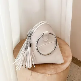 Back to College Fashion Soft Waterproof Pu Leather Tote Bags for Women 2021 New Women's Handbag Korean Luxury Simplicity Triangle Bag Sac A Main