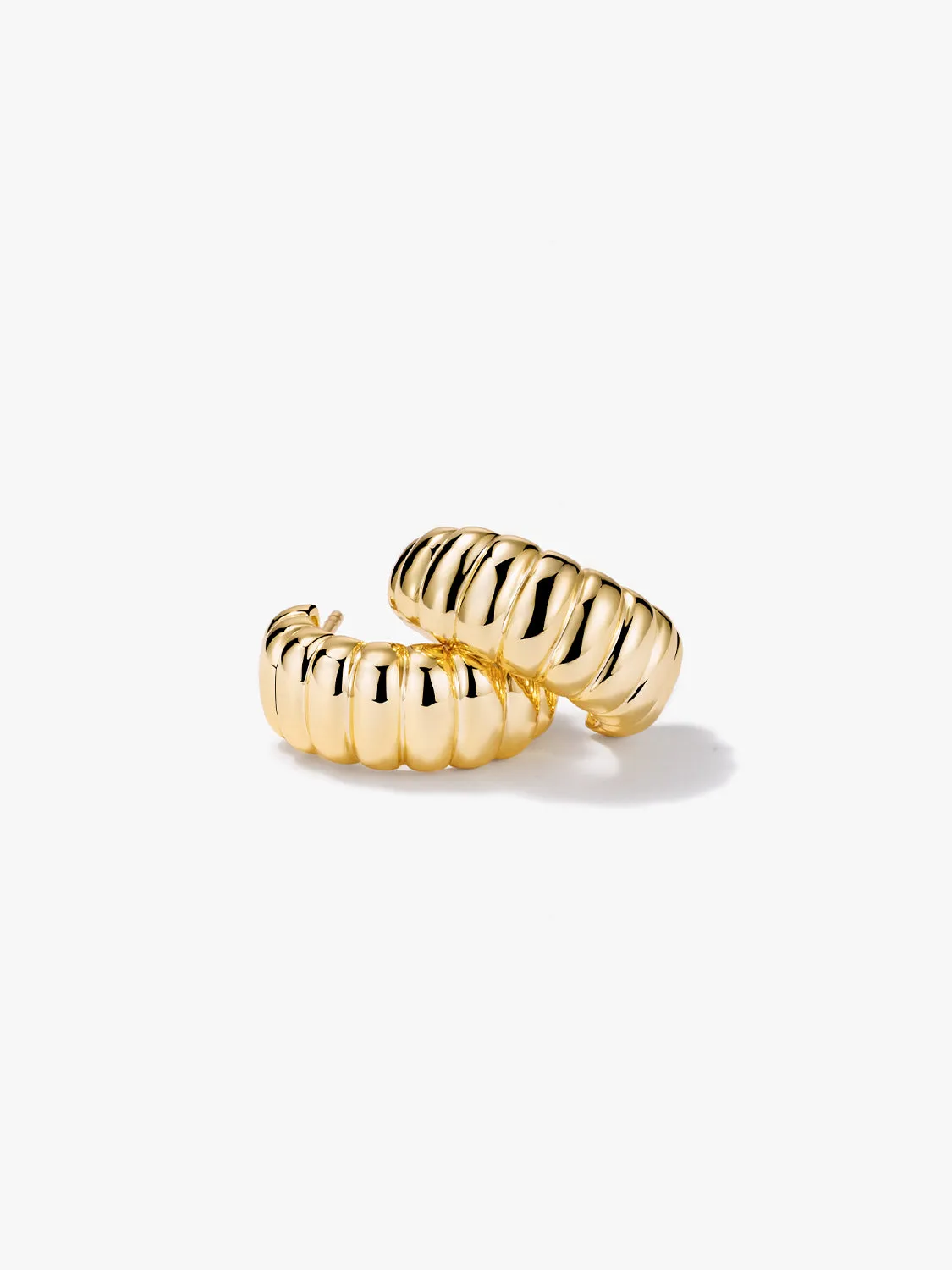 Bold Texture Hoops