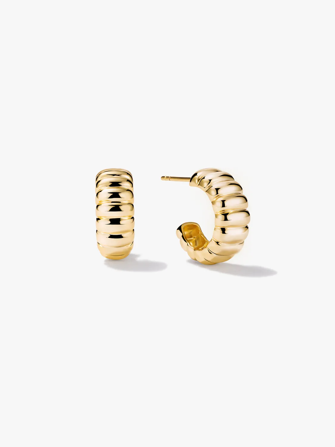 Bold Texture Hoops