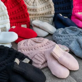 CC Baby Unisex Beanie and Mitten Set for Newborn to 12 Months