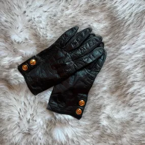 Chanel Vintage Leather Gloves