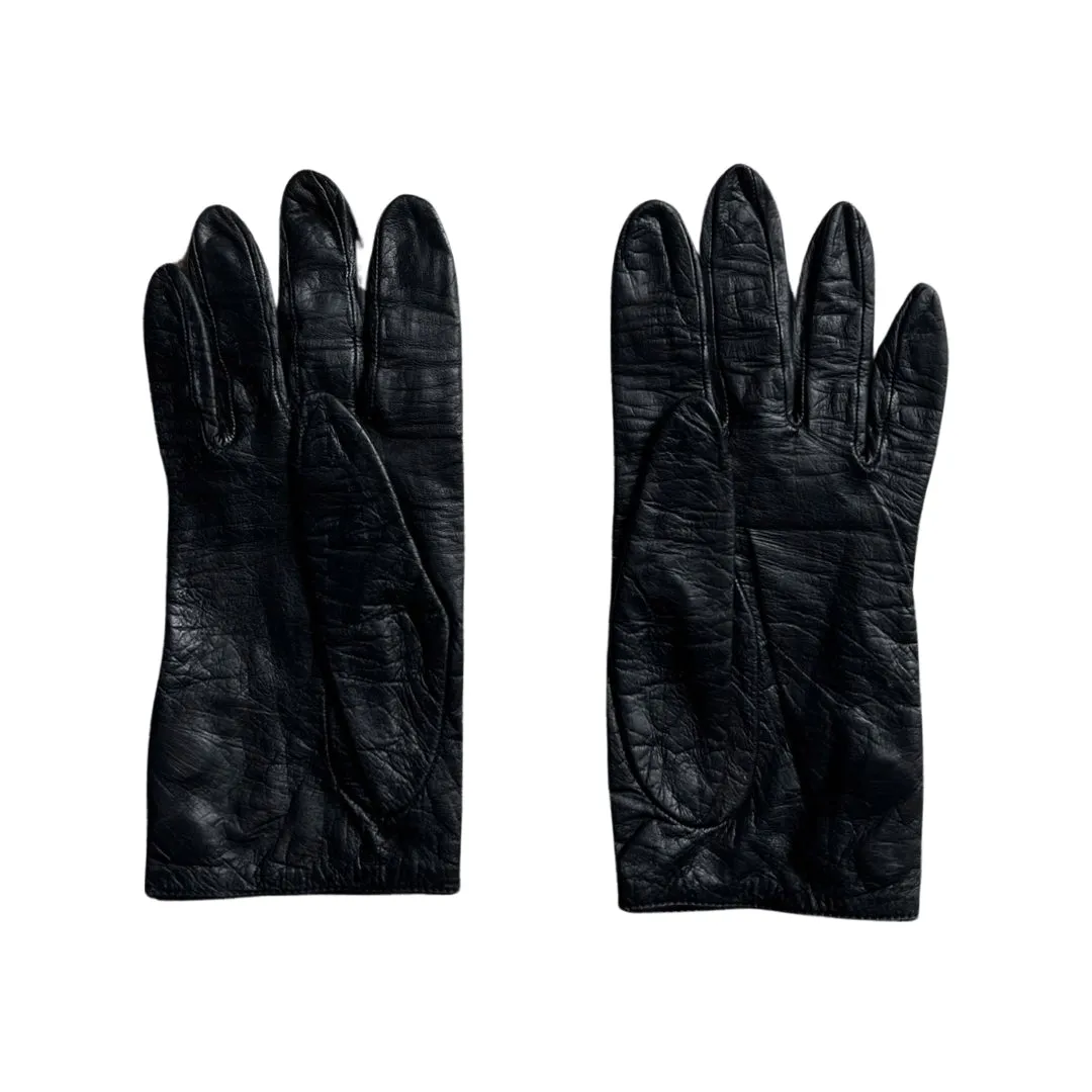 Chanel Vintage Leather Gloves