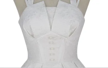 ChunLv Lolita~Little Winnie~Embossed Jacquard Elegant Lolita JSK