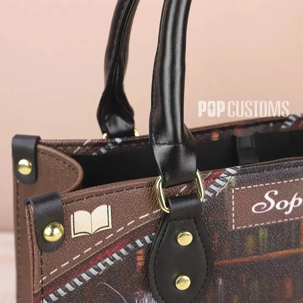 Customize Luxury Women PU Handbag Gift for Ladies All Over Printing