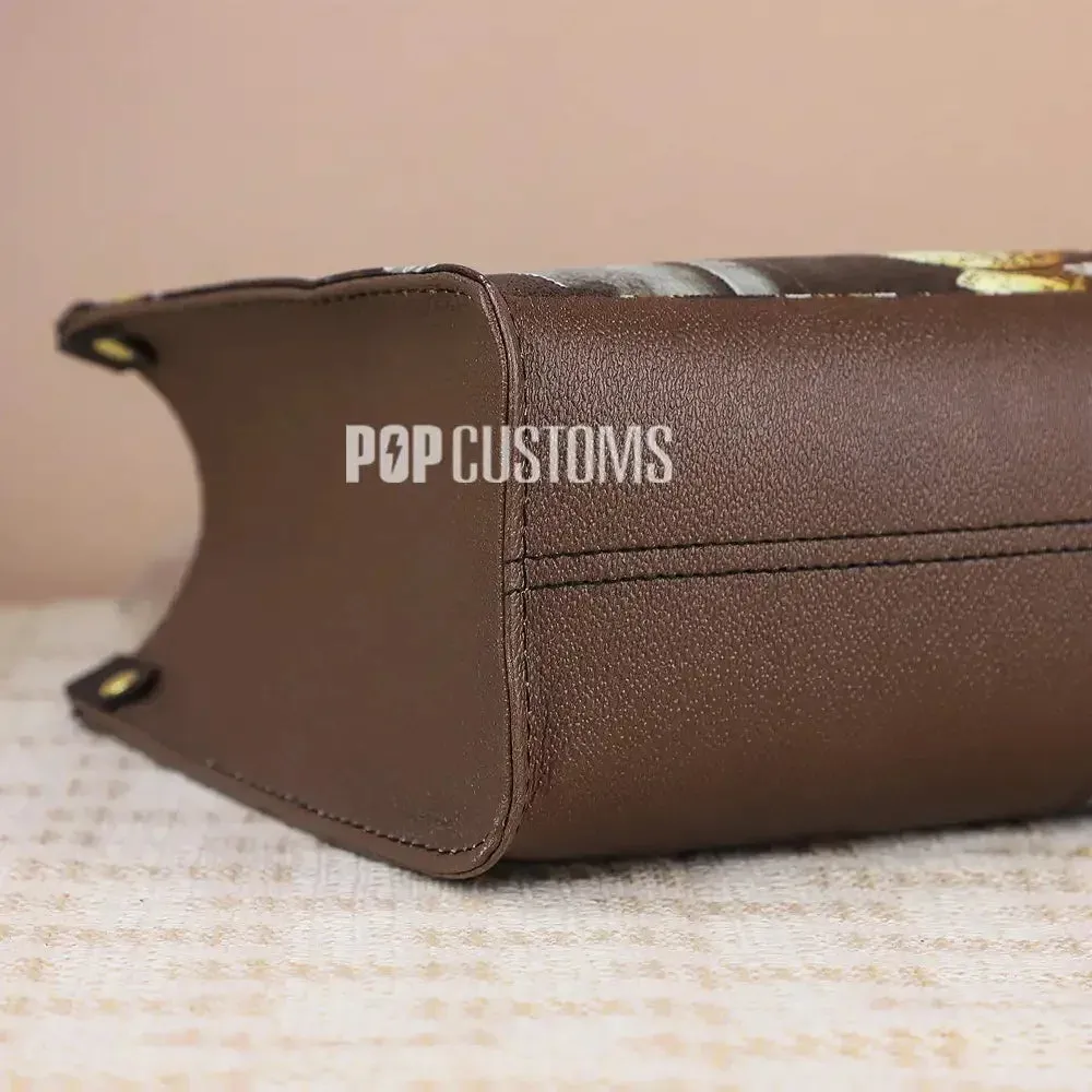 Customize Luxury Women PU Handbag Gift for Ladies All Over Printing