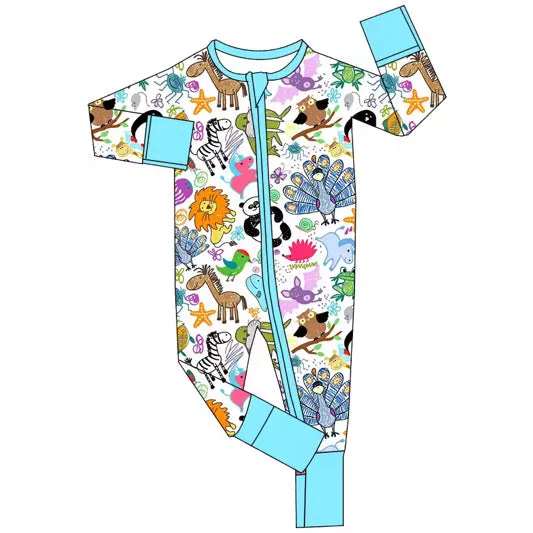 Doodle animals Bamboo sleeper rts