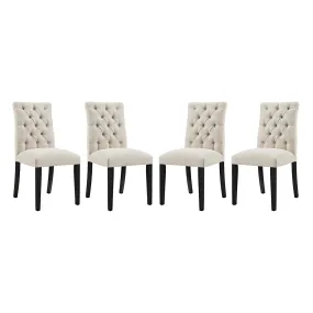 Duchess Dining Chair Fabric Set of 4