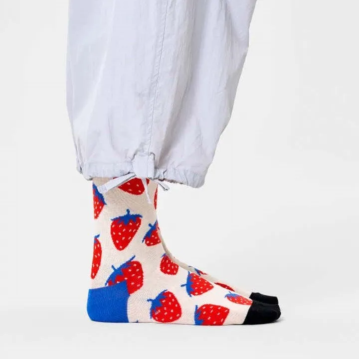 Happy Socks: Strawberry White SM