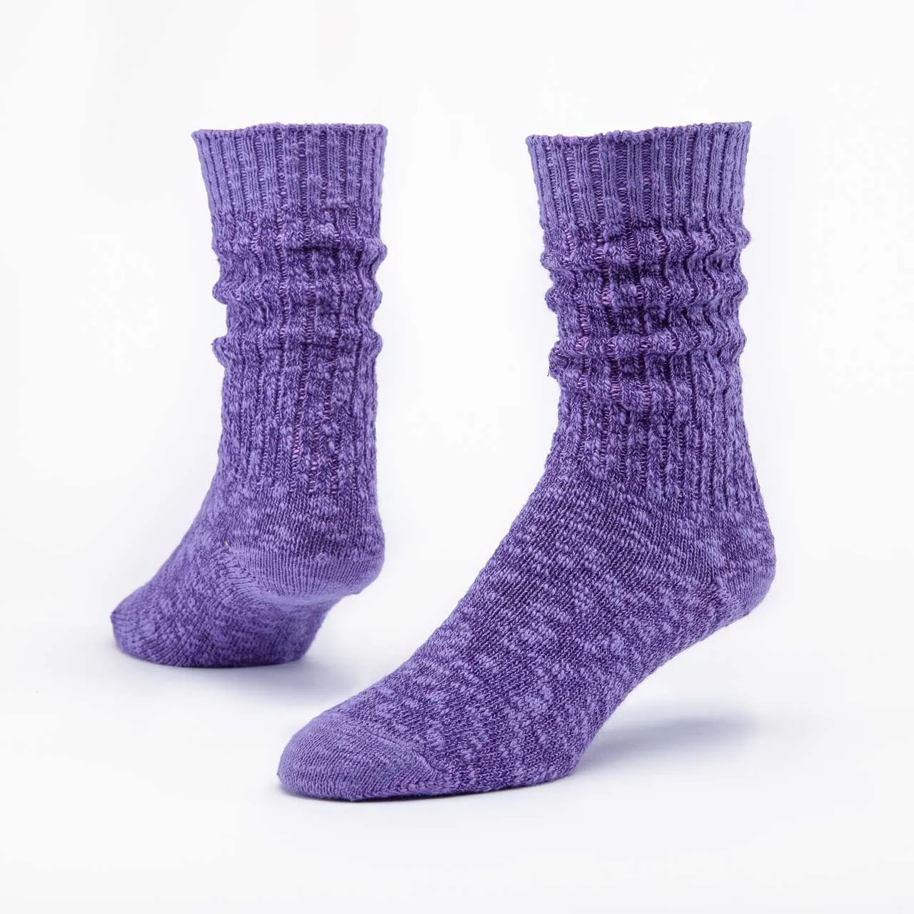 Maggie's Organics - Ragg Sock - Purple Organic Cotton