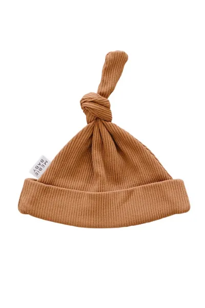 MUSTARD RIBBED HAT