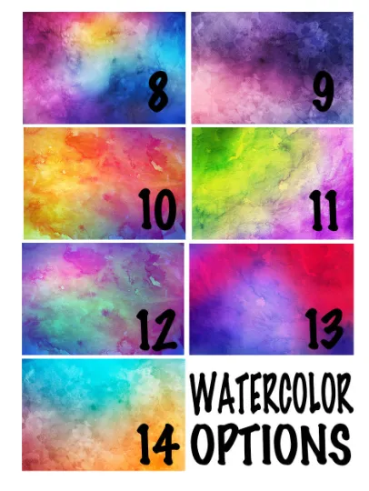 Personalized Basketball Knee High Socks - Watercolor Background