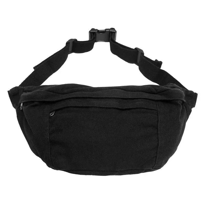 UAKISS  -  Vintage Canvas Y2k Chest Bags Japanese All Match Trendy Men Shoulder Bag High-capacity Grunge Students Crossbody  for Women