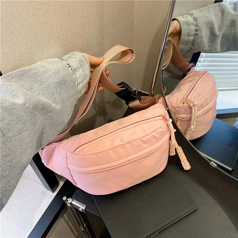 UAKISS  -  Vintage Japanese Ins Trendy Crossbody Bags Women Y2k All Match Preppy Aesthetic Handbags Korean Simple Fashion Canvas Bag Girls