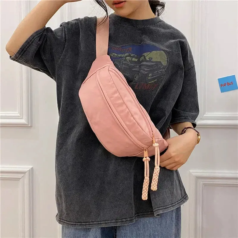 UAKISS  -  Vintage Japanese Ins Trendy Crossbody Bags Women Y2k All Match Preppy Aesthetic Handbags Korean Simple Fashion Canvas Bag Girls