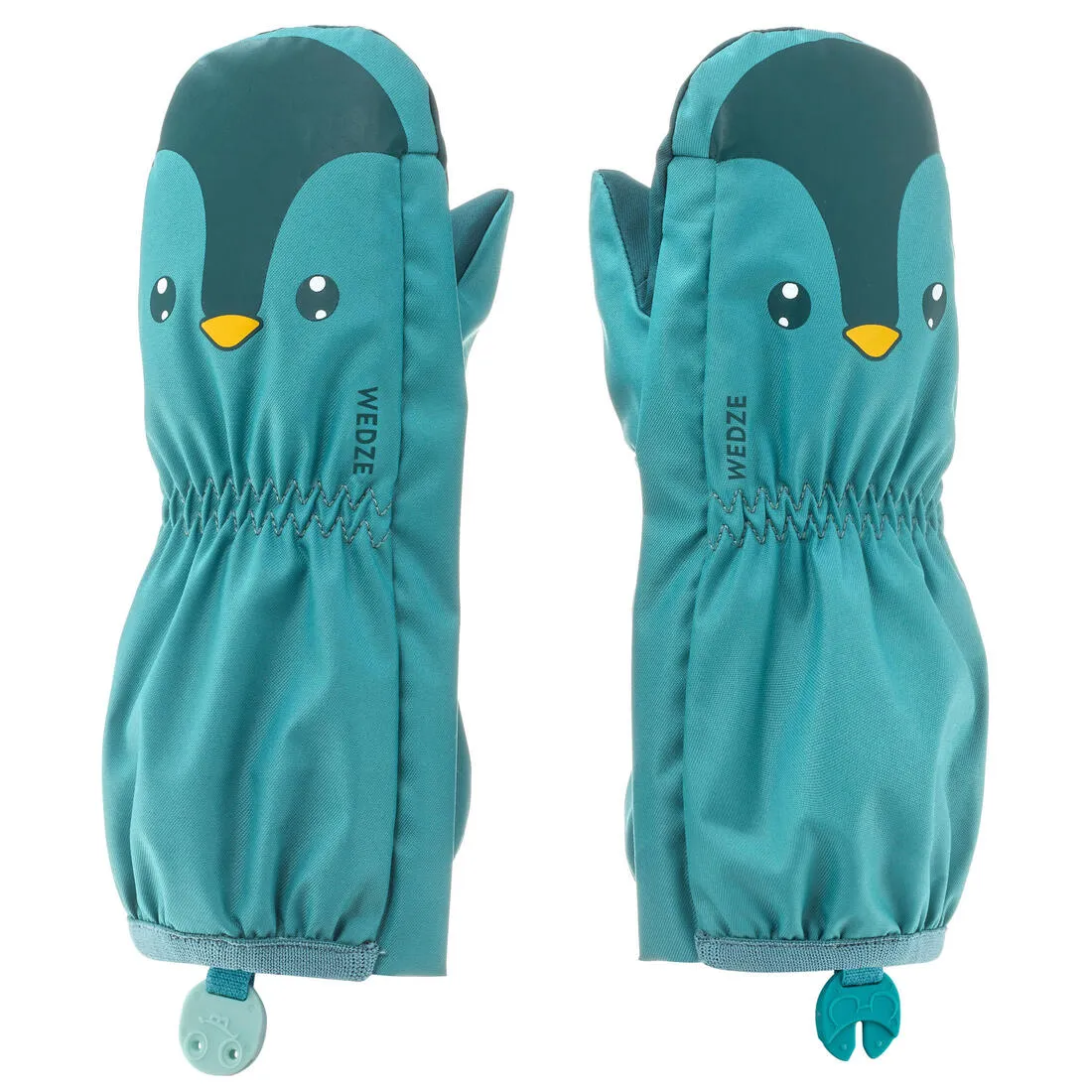 Wedze Warm Lugiklip Baby Ski Mittens