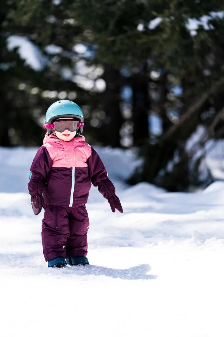 Wedze Warm Lugiklip Baby Ski Mittens