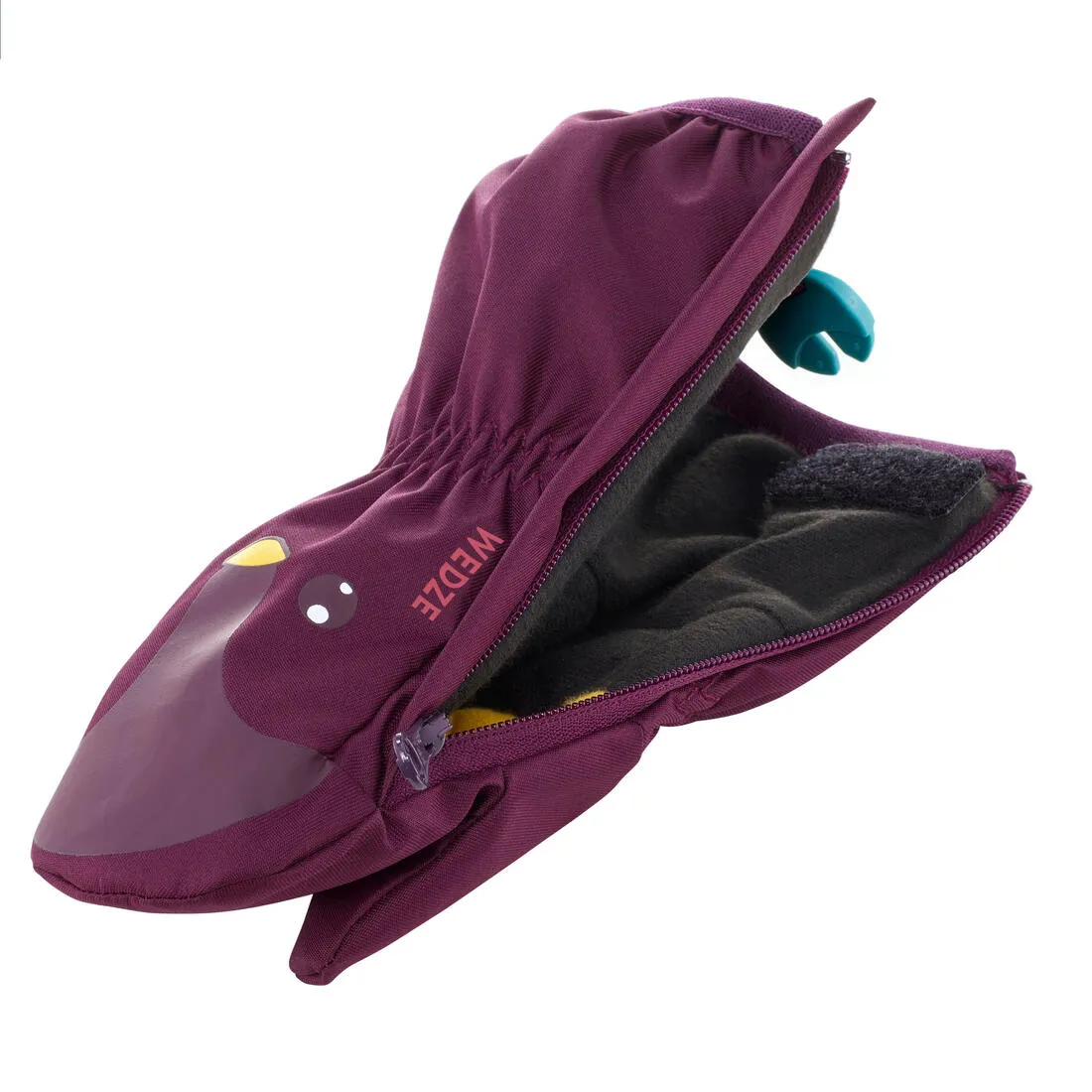 Wedze Warm Lugiklip Baby Ski Mittens