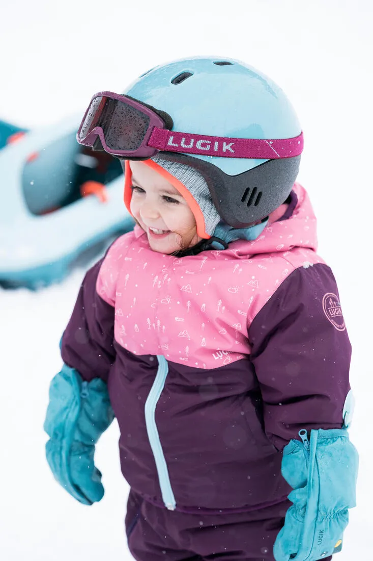 Wedze Warm Lugiklip Baby Ski Mittens