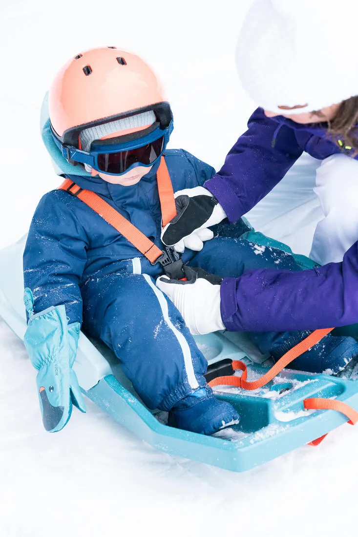 Wedze Warm Lugiklip Baby Ski Mittens