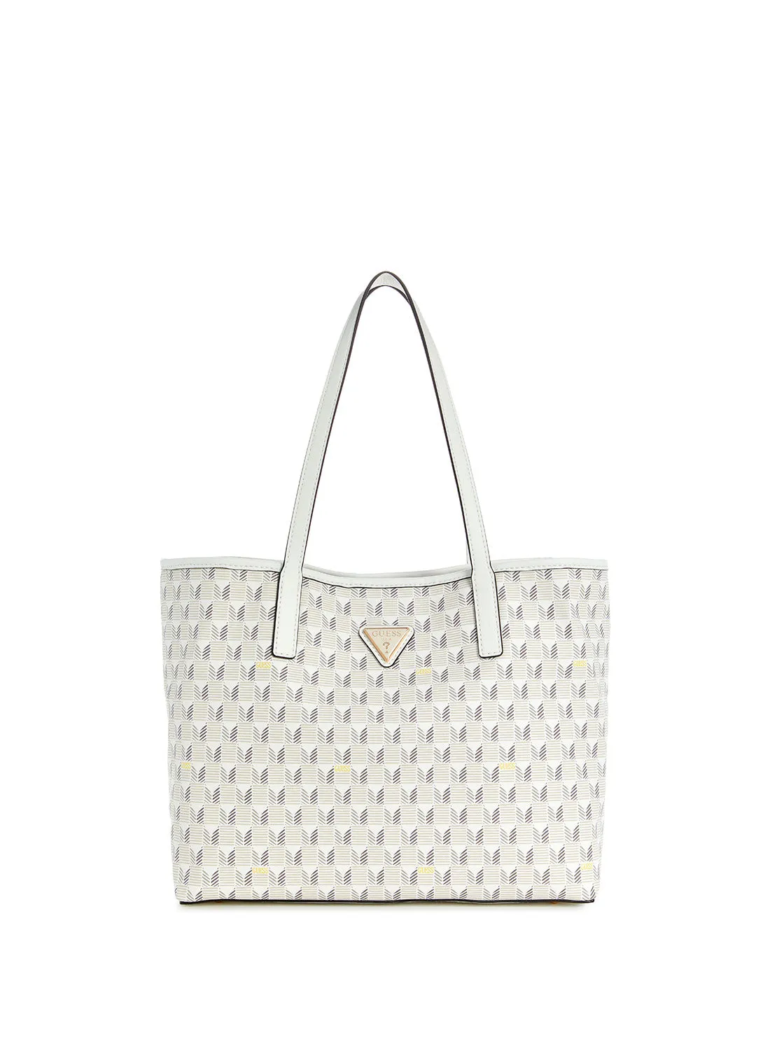 White Logo Vikky 2 in 1 Tote Bag