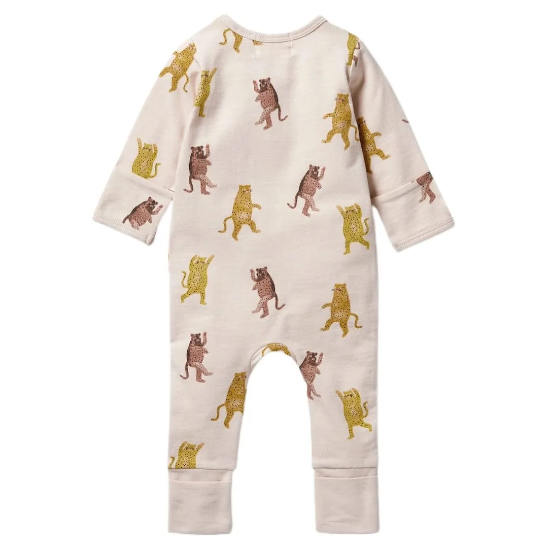 Zipsuit with Feet - Roar